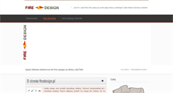 Desktop Screenshot of firedesign.pl