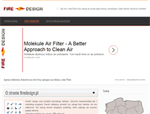 Tablet Screenshot of firedesign.pl